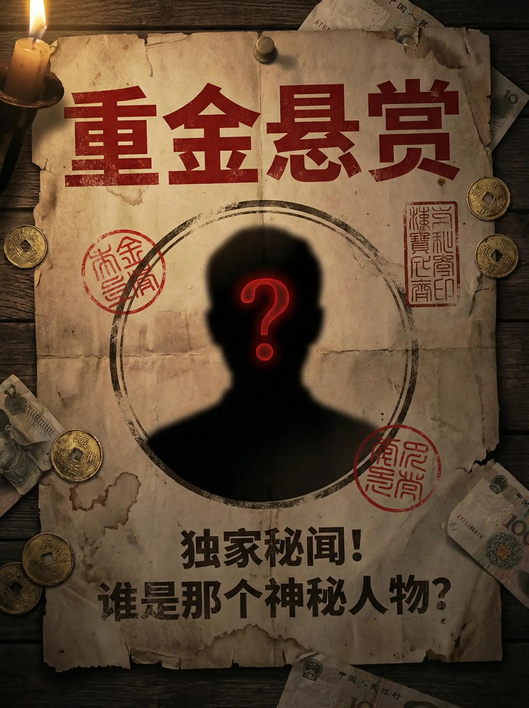 黑润润 - 重金悬赏线索征集令